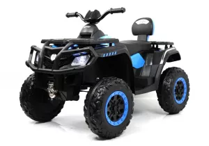 Детский электроквадроцикл RiverToys T001TT 4WD (синий) фото