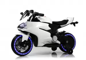 Детский электромотоцикл RiverToys X003XX (белый) icon