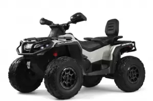 Детский электроквадроцикл RiverToys Y888YY BRP Can-Am Outlander (серый)