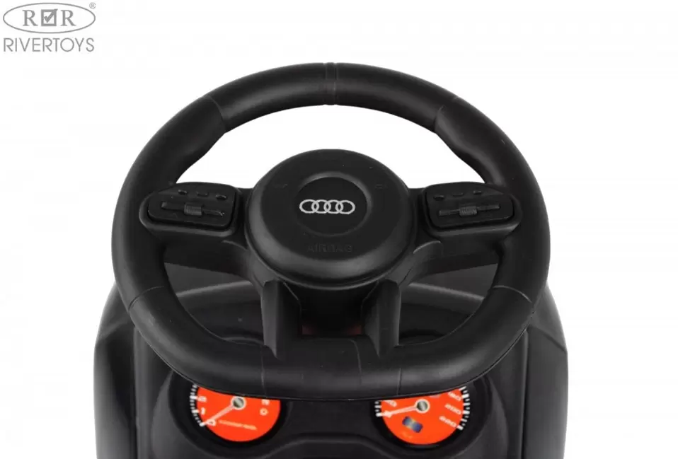 Детский толокар RiverToys Z004ZZ-A (черный) фото