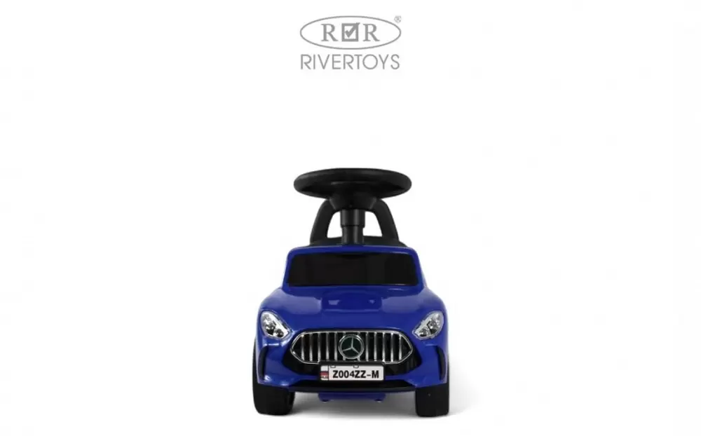 Детский толокар RiverToys Z004ZZ-M (серый) фото