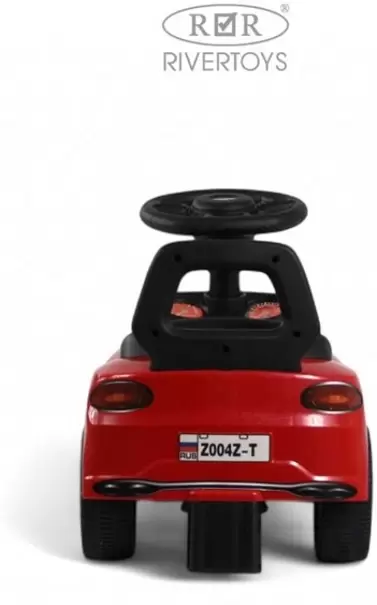 Детский толокар RiverToys Z004ZZ-T (черный) фото