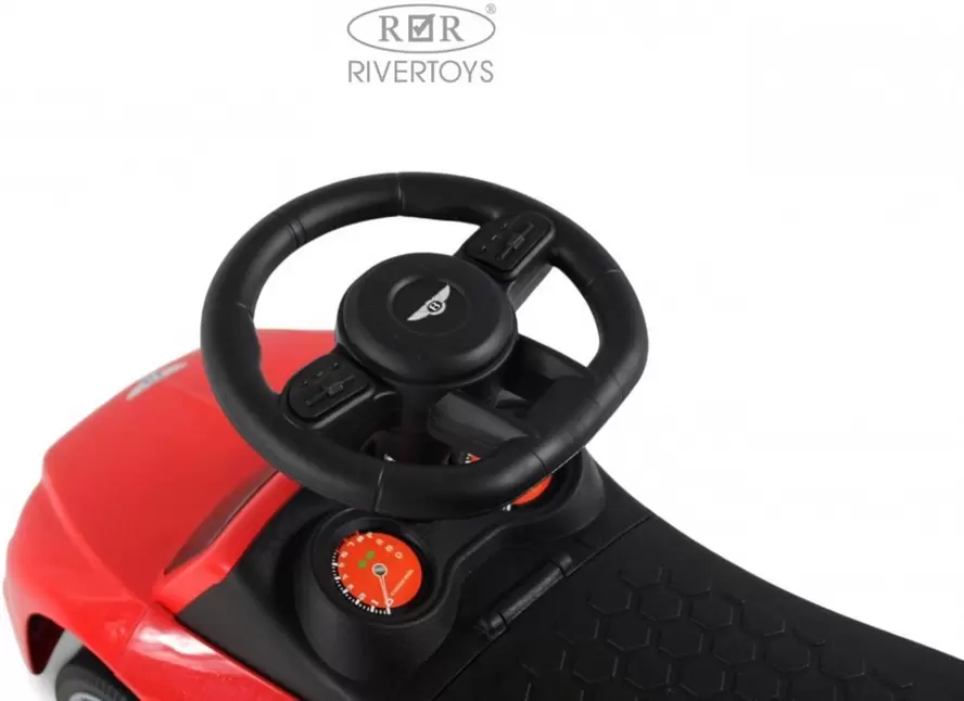 Детский толокар RiverToys Z004ZZ-T (черный) фото