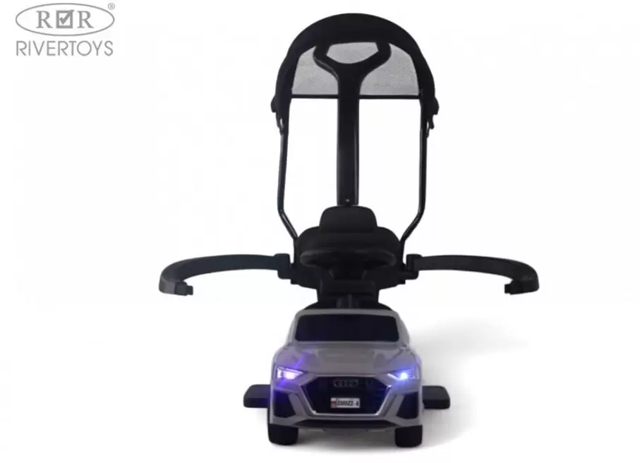 Детский толокар RiverToys Z005ZZ-A (серый) фото