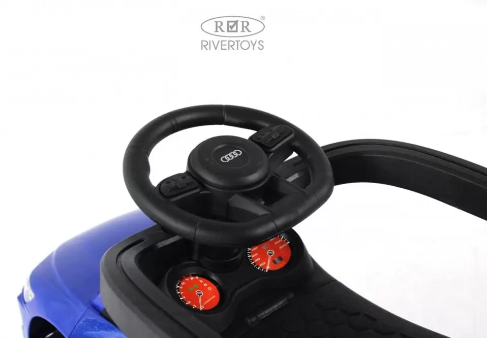 Детский толокар RiverToys Z005ZZ-A (синий) фото