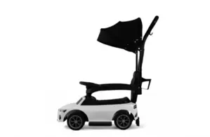 Детский толокар RiverToys Z005ZZ-B (белый) фото