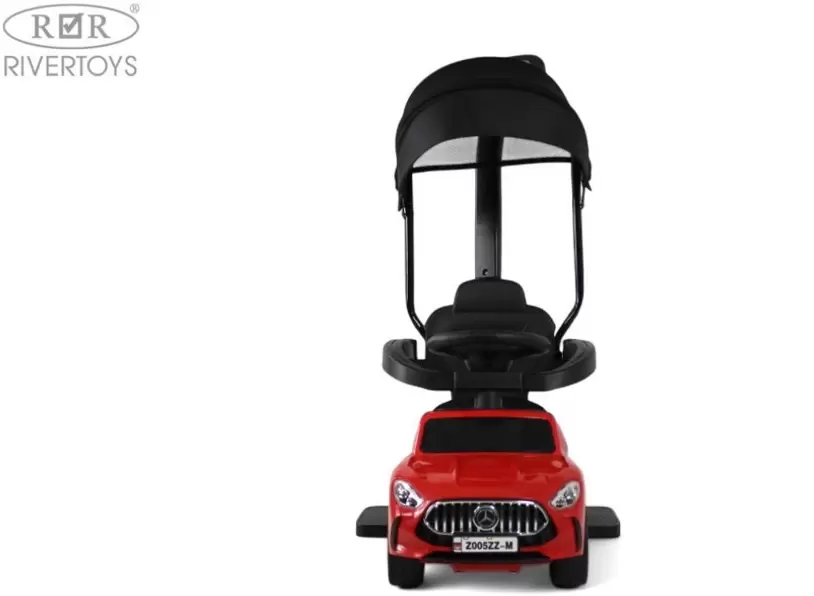 Детский толокар RiverToys Z005ZZ-M (оранжевый) фото