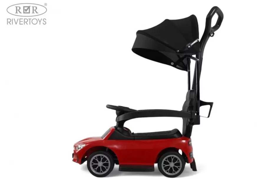 Детский толокар RiverToys Z005ZZ-M (оранжевый) фото