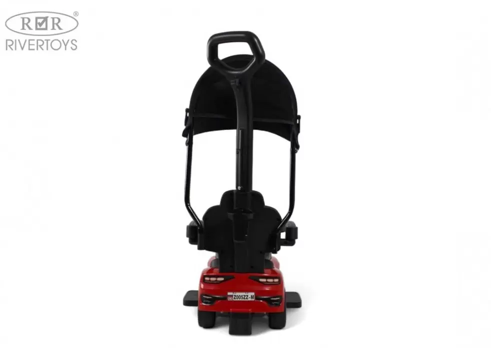 Детский толокар RiverToys Z005ZZ-M (оранжевый) фото