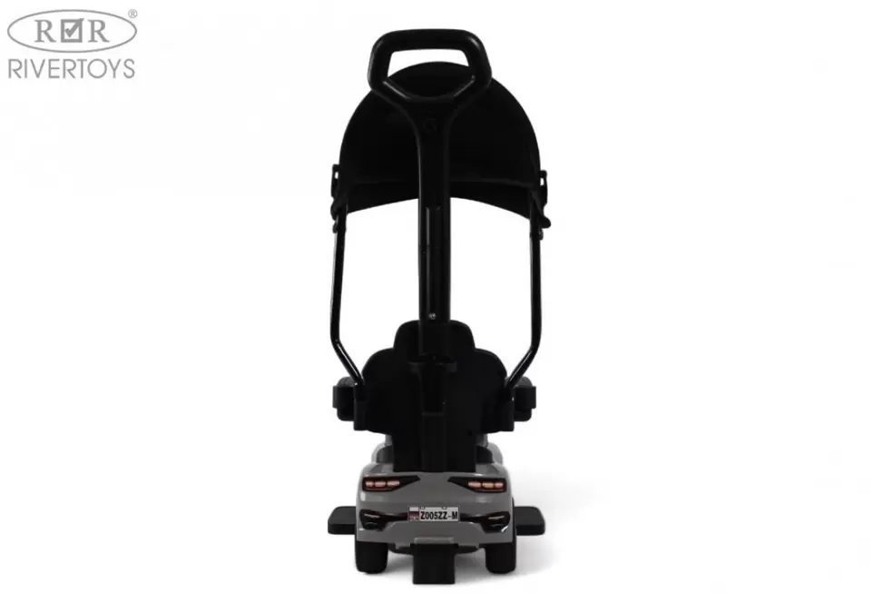 Детский толокар RiverToys Z005ZZ-M (серый) фото