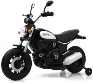 Детский электромотоцикл RiverToys Z111ZZ (черный) icon