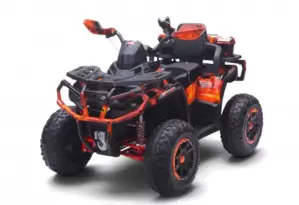 Детский электроквадроцикл RiverToys Z111ZZ (огненный) фото
