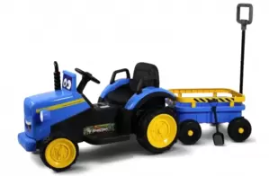 Детский электромобиль RiverToys Z333VO-A (синий) фото