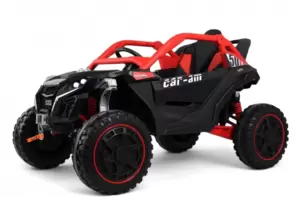 Детский электромобиль RiverToys Z707ZZ (черно-красный)
