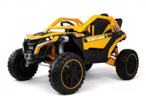 Детский электромобиль RiverToys Z707ZZ (желтый) фото