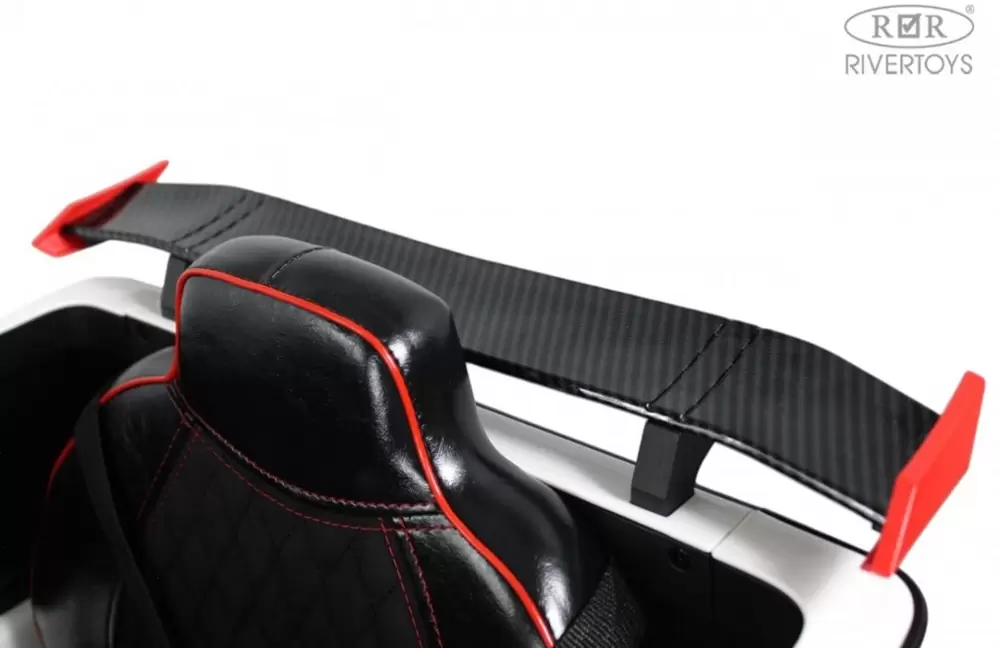 Детский электромобиль RiverToys Z777ZZ (белый) фото