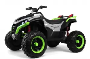 Детский электроквадроцикл RiverToys Z888VO 4WD (серый) фото