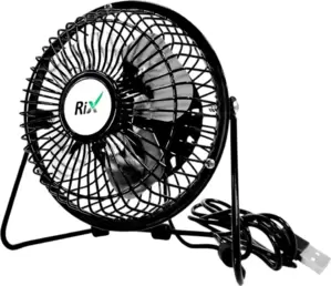 Вентилятор Rix RDF-1501USB (черный) фото