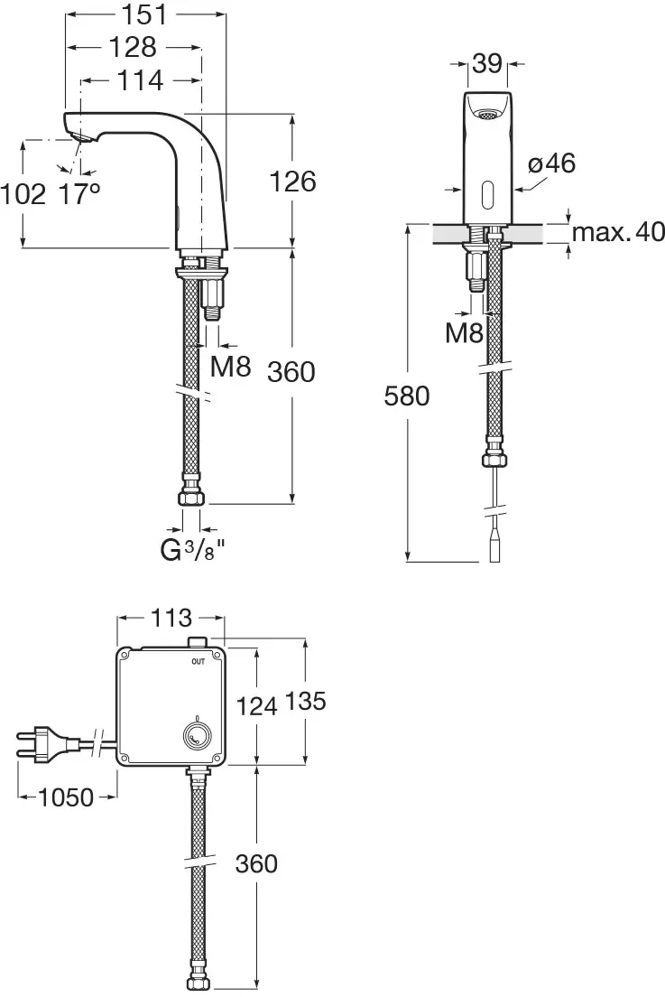Смеситель Roca L20 A5A5309C00 фото