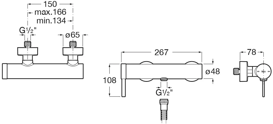 Смеситель Roca Ona A5A219EC00 фото