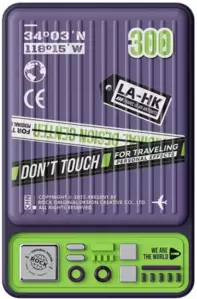 Портативное зарядное устройство ROCK Travel Series P90 20W Travel Series Magnetic Wireless Powerbank 10000mAh (фиолетовый) фото