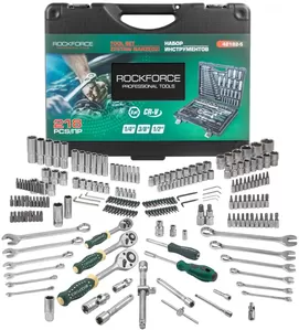 Универсальный набор инструментов RockForce RF-42182-5 (218 предметов) фото