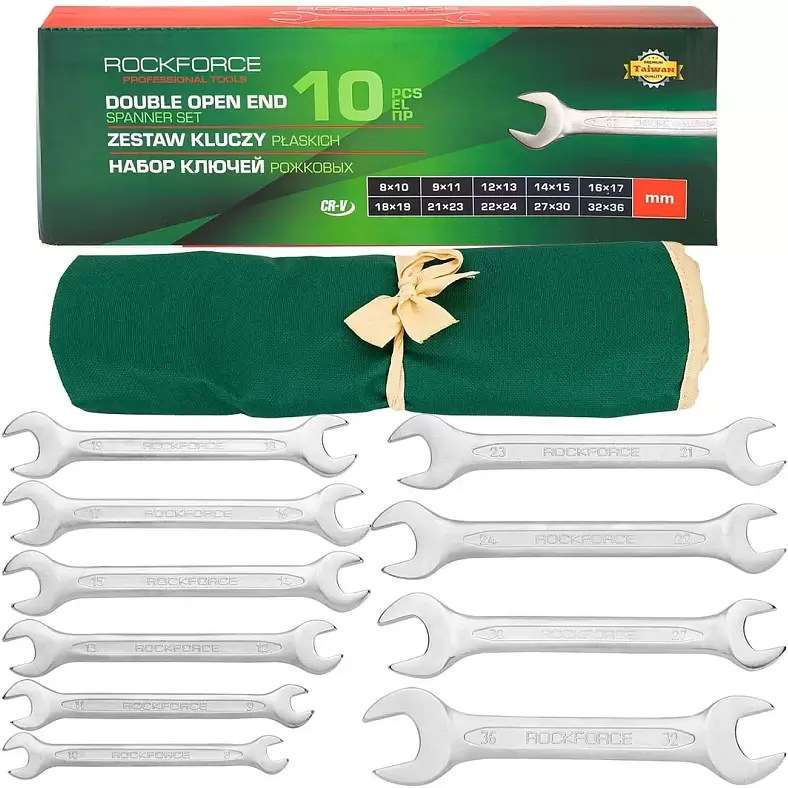 Набор ключей RockForce RF-5103P (10 предметов) фото