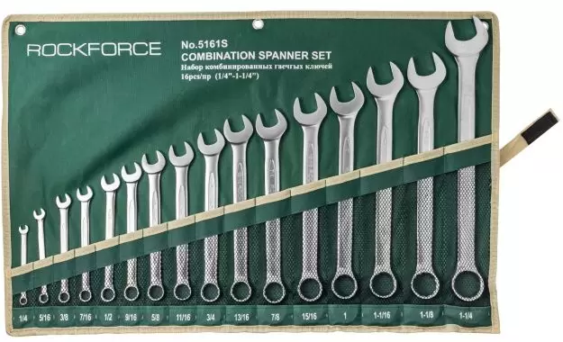 Набор ключей RockForce RF-5161S (16 предметов) фото