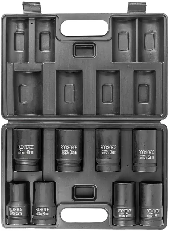 Набор головок RockForce RF-8081-9MPB (8 предметов) фото