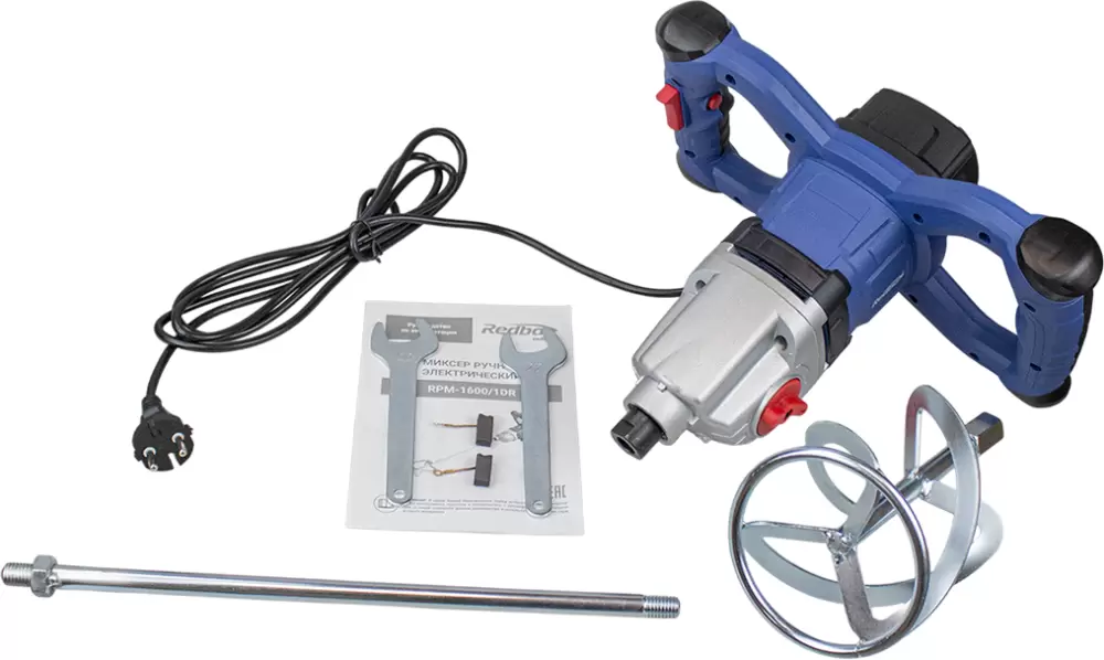Строительный миксер Redbo RPM-1600/1DR фото