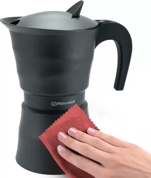Гейзерная кофеварка Rondell Pacific Grey RDA-1901 фото 4