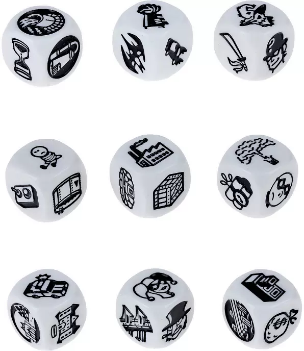 Настольная игра Rorys Story Cubes Игральные кубики Story Cubes Batman фото
