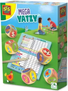 Настольная игра SES Creative Игры в кости Mega Yatzy 02294 фото