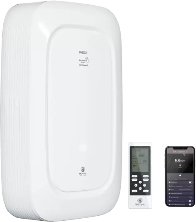 Проветриватель с нагревом Royal Clima Brezza RCB-H 150 Lux фото 4