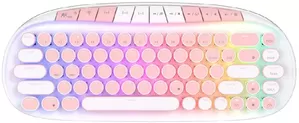 Клавиатура Royal Kludge RK Round RGB (белый, RK Pink) фото