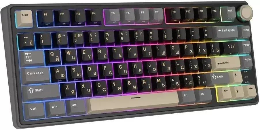 Клавиатура Royal Kludge R75 RGB Phantom (RK Silver) фото