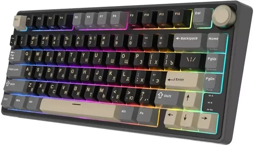 Клавиатура Royal Kludge R75 RGB Phantom (RK Silver) фото