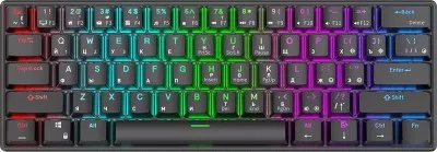 Royal Kludge RK61 RGB (черный, RK Red)