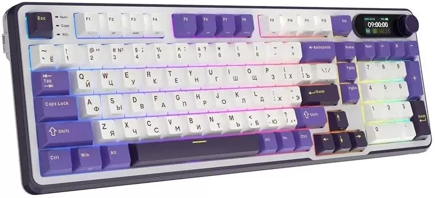 Клавиатура Royal Kludge RK-S98 RGB Blackberry (RK Brown) фото