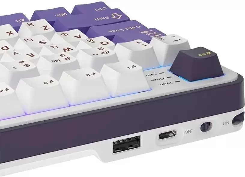 Клавиатура Royal Kludge RK-S98 RGB Blackberry (RK Brown) фото