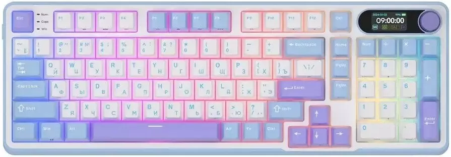 Royal Kludge RK-S98 RGB Taro Milk (RK Cream)