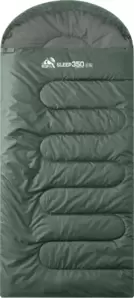 Спальный мешок RSP Outdoors Sleep 350 BIG R (зеленый, молния справа) фото