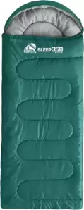 Спальный мешок RSP Outdoor Sleep 350 R (зеленый, 220x75см, молния справа) фото