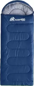 Спальный мешок RSP Outdoor Sleep 450 L RipStop 2024 (синий, 220x75см, молния слева) фото
