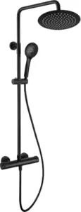 Душевая система Rubineta Olo BK + Thermo-15 BK фото