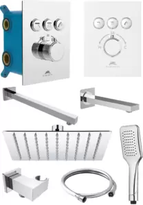 Душевая система Rubineta Thermo-3F-Olo SQ фото