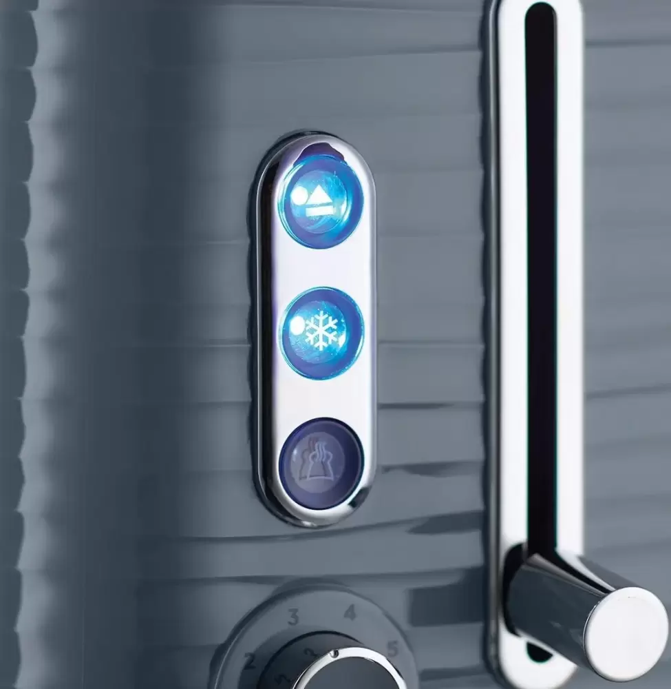 Тостер Russell Hobbs Inspire Grey 2 Slice 24373-56 фото