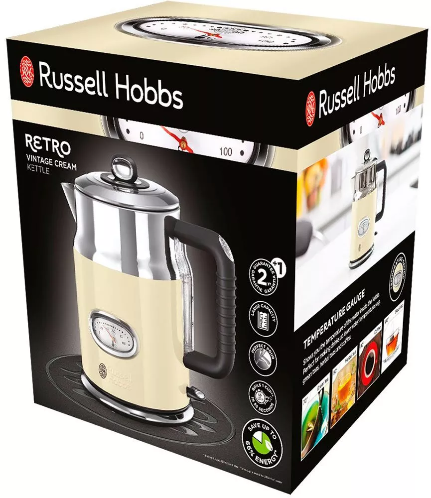 Электрочайник Russell Hobbs Retro Vintage Cream (21672-70) фото 6