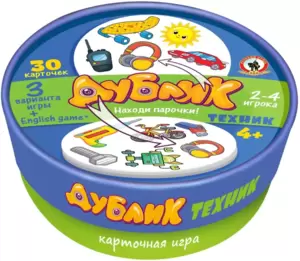 Настольная игра Русский стиль Дублик Техник 02493 фото