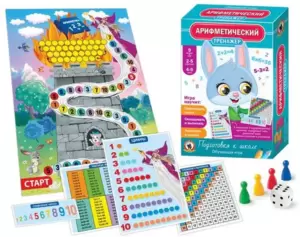 Настольная игра Русский стиль Тренажёр Арифметический New 03414